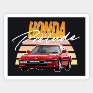 80s Honda Prelude / Retro Gift Design Magnet